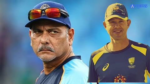 Ravi Shastri vs Ricky ponting
