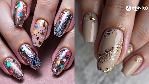 Glitter Nail Art