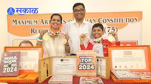 World Record_Shivansh Masram, Supriya Masaram