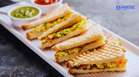 Paneer Tikka Sandwich