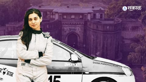 Diana Pundole pune car racer