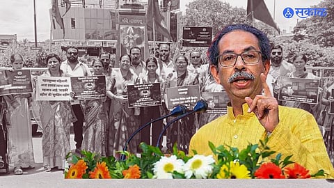 Satara: कराडमध्ये ठाकरे गट आक्रमक, सरकारविरोधात घोषणाबाजी; वाचा नक्की काय आहे प्रकरण!