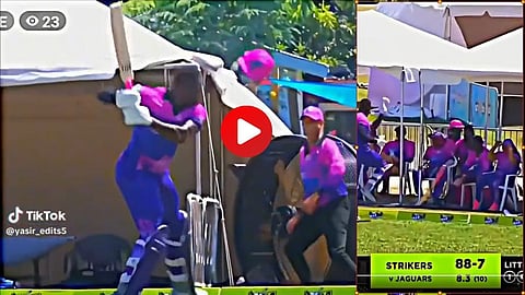 Carlos Brathwaite angry T10 League