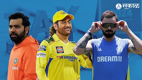 Virat Kohli, MS Dhoni, Rohit Sharma