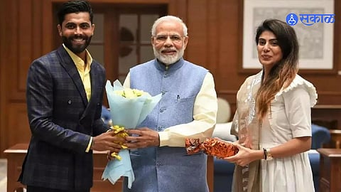 Cricketer Ravindra Jadeja joins BJP