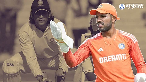 MS Dhoni | Dhruv Jurel