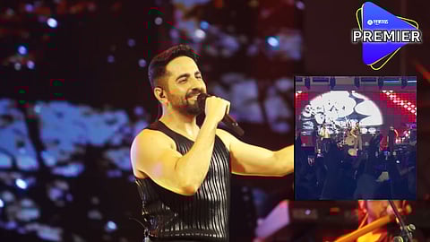 Viral Video : आयुष्मान झाला बिहारी बाबू ; 'लॉलीपॉप लागेलू' गाणं गात प्रेक्षकांना नाचवलं