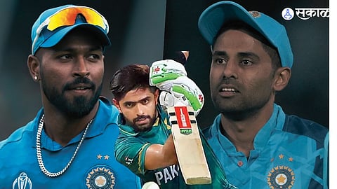 Suryakumar Yadav, Hardik Pandya, Babar Azam