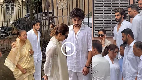 Malaika Arora Father Funeral