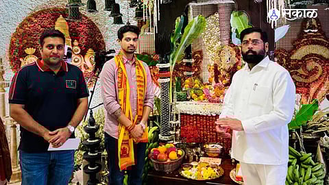 Swapnil Kusale Honored by Maharashtra Chief Minister Eknath Shinde