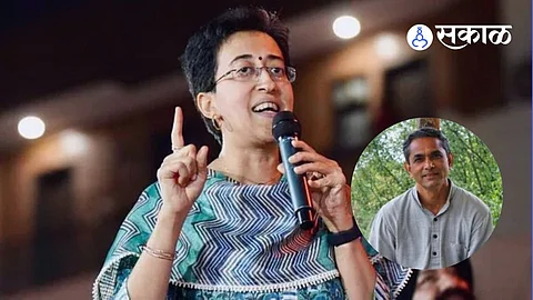 Atishi Husband praveen singh