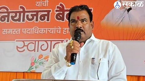 congress leader demand to arrest mla sanjay gaikwad politics beed