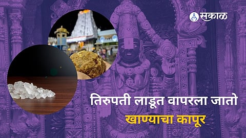 camphor used in balaji laddu