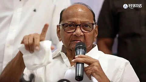 Sharad Pawar: शंका नकाे, कामाला लागा; शरद पवारांचे कार्यकर्त्यांना आदेश