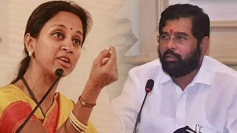 supriya sule and eknath shinde