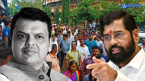 Kalyan: कल्याणात पुन्हा उफाळला शिंदे - भाजप वाद, बॅनर प्रकरणी दीपेश म्हात्रे पोलीस ठाण्यात हजर