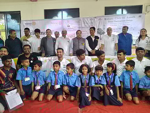 शेळकेवाडी येथे वृक्षारोपण कार्यक्रम दिमाखात; रोटरी क्लब ऑफ औंध यांचा उपक्रम!