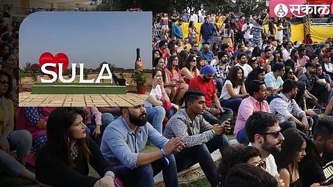 Sula Fest 2020 is crowded with national and international music lovers. (archived photo)