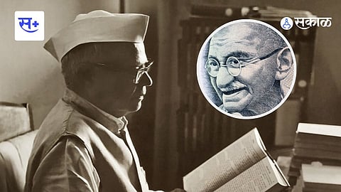 Mahatma Gandhi, Tarkateertha Laxmanshastri Josh