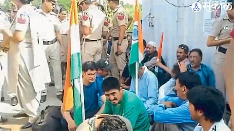 sonam wangchuk hunger strike begins Opposition parties including Congress AAP criticize central government
