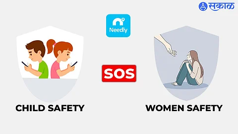 Needly SOS mobile app for women-child safety