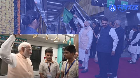 BKC to Aarey Mumbai Metro Line 3 Inauguration