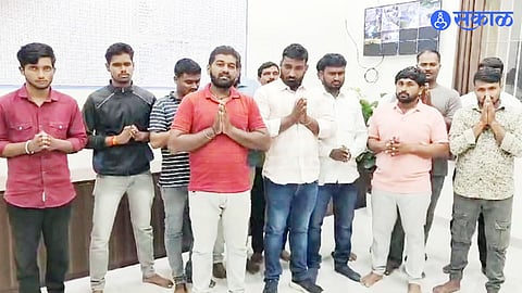 the birthday boy and friends received a warning from the police