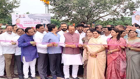 ajit pawar inaugurates the sangvi bopodi bridge, connecting pimpri-chinchwad and pune