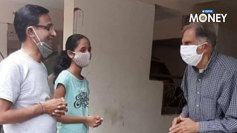 Ratan Tata visiting his ailing former employee in Pune, showcasing his unmatched empathy and humanity.