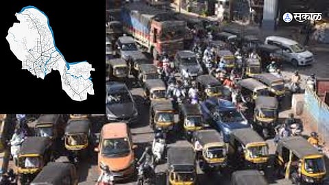 Thane Traffic: तीन हात नाका परिसर होणार कोंडीमुक्त, यू आकाराच्या उन्नत मार्गाची होणार उभारणी