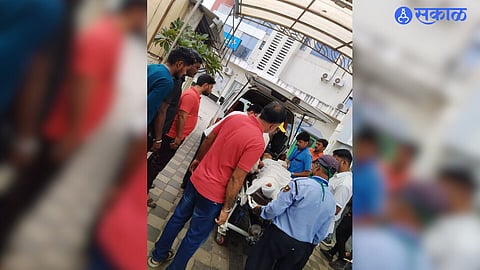 Wagholi Accident help MLA Ashok Pawar