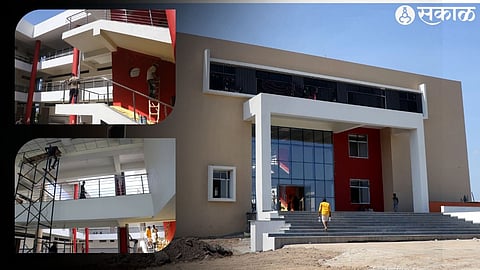 Building of sub-centre of Savitribai Phule Pune Vidyapitha being held in Shivanai Shivra.