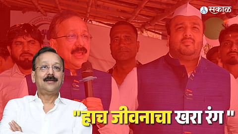 Baba Siddique's latest social media post showcasing his thoughts on friendship and community engagement.