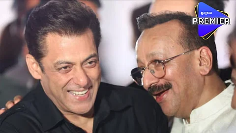 Baba Siddique and Salman Khan