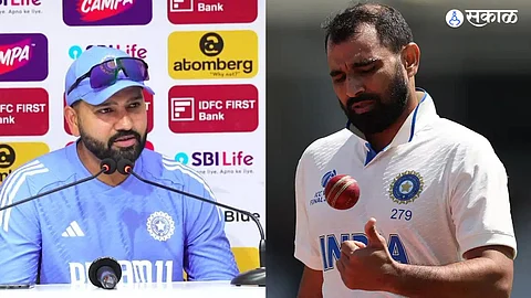 rohit sharma and mohmmed shami