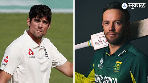 Alastair Cook Ab de Villiers | ICC Hall of Fame