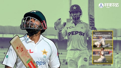Babar Azam Post on Kamran Ghulam