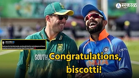 Virat Kohli - AB de Villiers