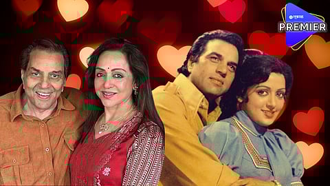 Hemamalini and Dharmendar