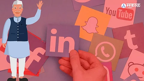 social media campaign Maharashtra Assembly elections