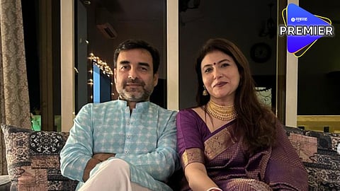 Pankaj Tripathi with his wife