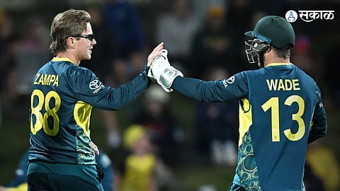 Adam Zampa - Matthew Wade