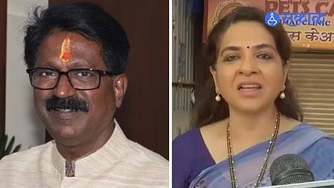 Shaina NC on Arvind Sawant