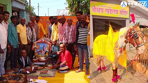 Ritual funeral and Dashkriya rituals on raja horse