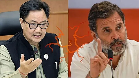 kiren rijiju on rahul gandhi