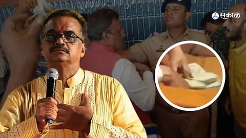 Hitendra Thakur accuses Vinod Tawde of cash distribution in Vasai election