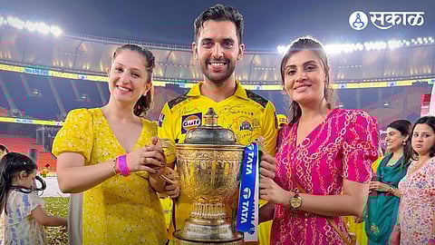 Deepak Chahar Wife Jaya Bhardwaj and Sister Malti | CSK