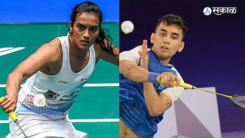 lakshya sen and PV Sindhu