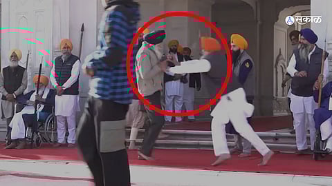 Sukhbir Singh Badal Attacked
