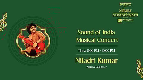 Instrumentalist Niladri Kumar